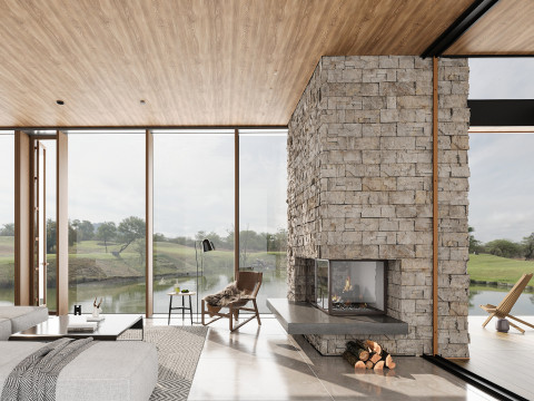 Modern living room 3D Модель