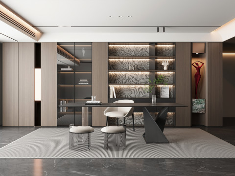 Modern office Modello 3D