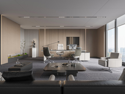 Modern office 3D Model