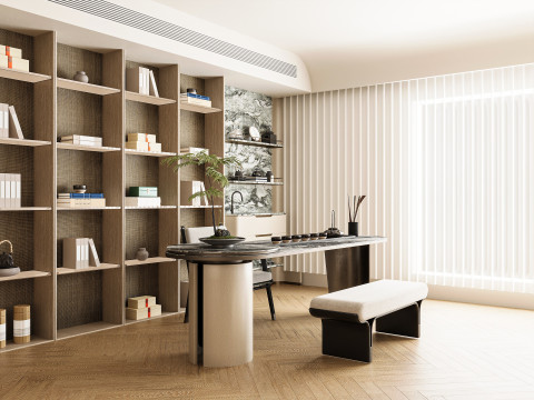 Modern office 3D मॉडल