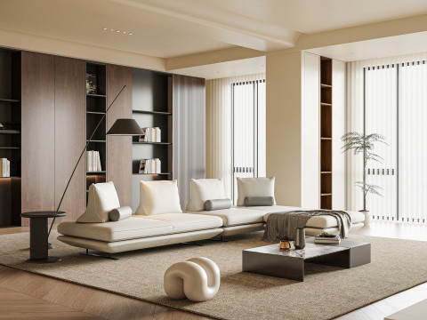 Modern living room 3D Модель