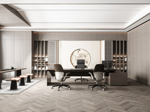 Modern office 3D Model