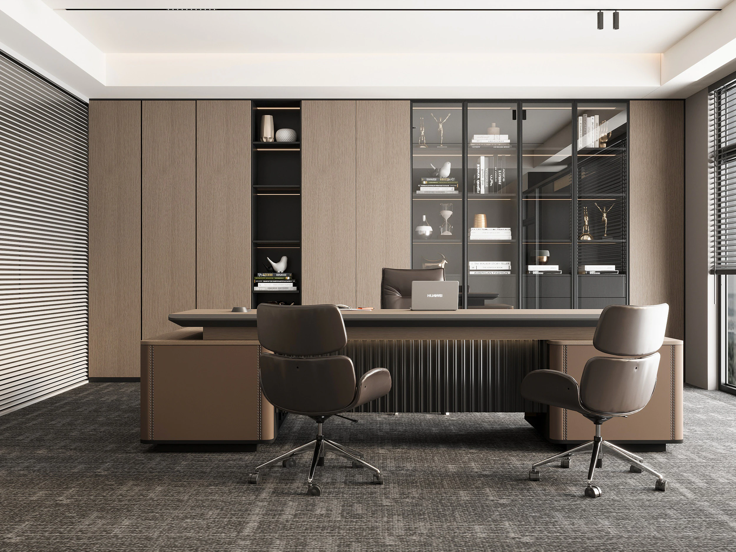 Modern office 3D Model .c4d .max .obj .3ds .fbx .stl .blend 