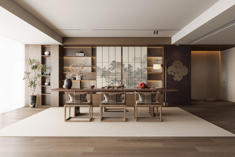 Modernes B&uuml;ro 3D Modell .c4d .max .obj .3ds .fbx .stl .blend 