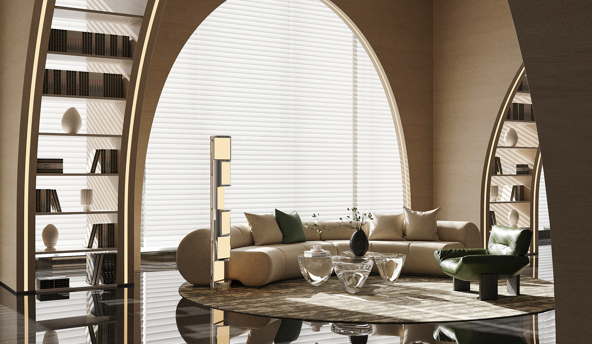 Modern living room 3D Model .c4d .max .obj .3ds .fbx .stl .blend 