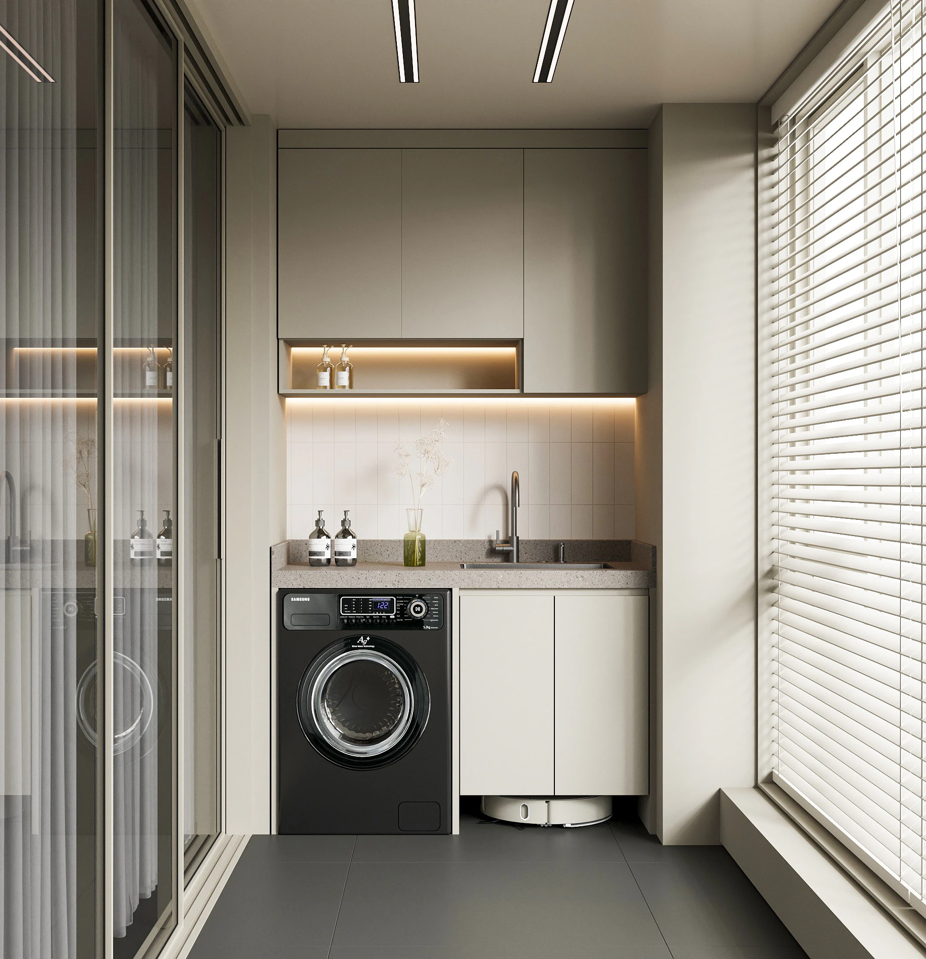 Modern balcony 3D Model .c4d .max .obj .3ds .fbx .stl .blend 