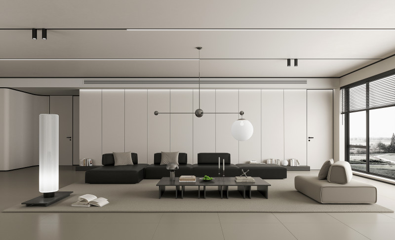 Modern bedroom 3D Model .c4d .max .obj .3ds .fbx .stl .blend 