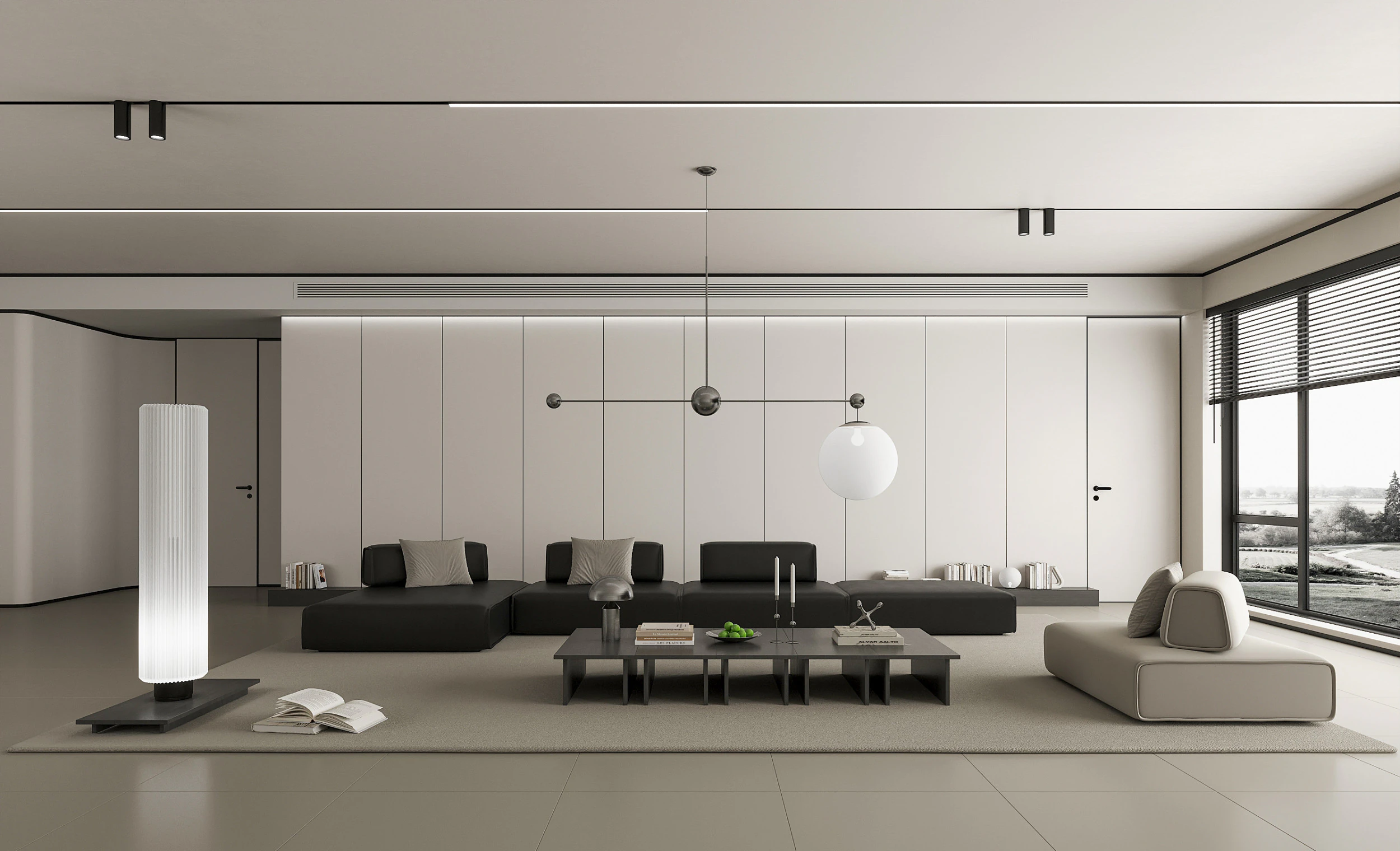 Modern bedroom 3D Model .c4d .max .obj .3ds .fbx .stl .blend 