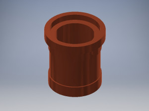 foot step bearing 3D Model