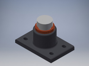 foot step bearing 3D Model