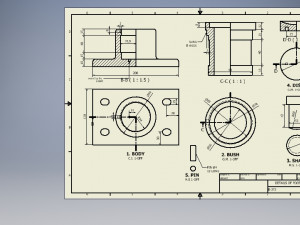 foot step bearing 3D Model