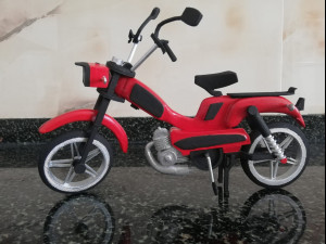peugeot 103 motorcycle 3D प्रिंट मॉडल