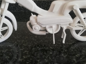 peugeot 103 motorcycle 3D प्रिंट मॉडल