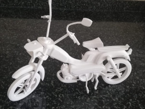 peugeot 103 motorcycle 3D प्रिंट मॉडल