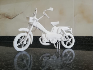 peugeot 103 motorcycle 3D प्रिंट मॉडल