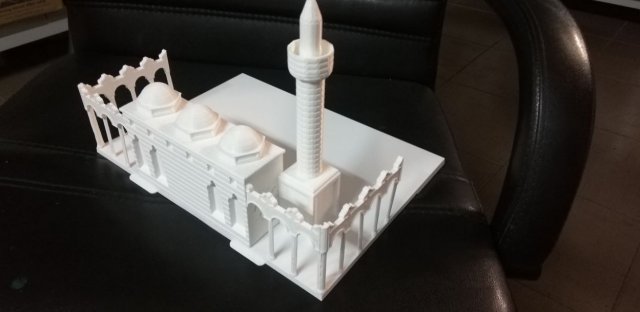 mosque penholder pencilcase Modelo de impresión 3D .c4d .max .obj .3ds .fbx .stl .blend 