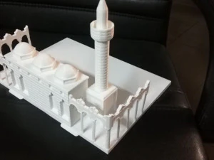 estuche para lápices con portalápices de mezquita Modelo de impresión 3D