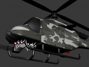 helicopter - drone Model Cetak 3D