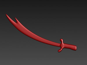 hz sword of ali 3D Модель