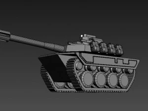 war tank 3D Print Model
