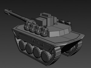 war tank Modèles 3D en vedette