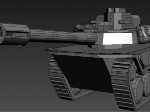 war tank Modèles 3D en vedette