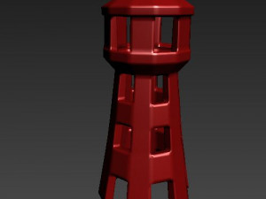 guard tower - watchtower tower 3D प्रिंट मॉडल