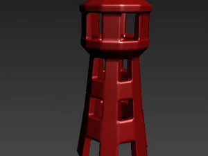 сторожова вежа &ndash; сторожова вежа 3D Принт Модель
