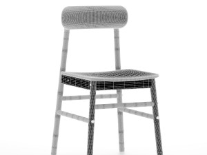 modern chair ikea roenninge 3Dモデル