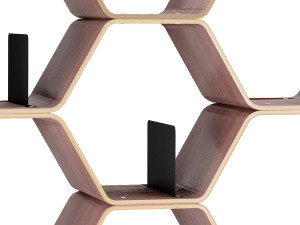polygon shelving unit 3D मॉडल