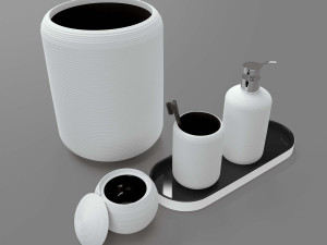 fillmore bath accessories 3D Model
