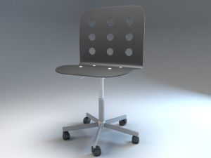3d chair model - 5 colors Model 3D