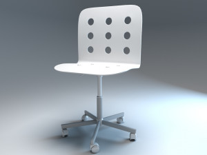 3d chair model - 5 colors Model 3D
