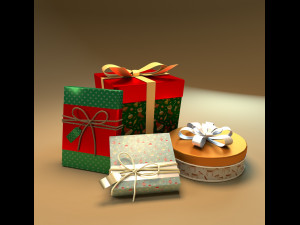 presents pack 01 Modelo 3D