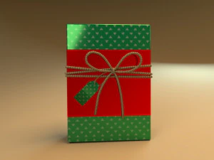 pacote de presentes 01 Modelo 3D