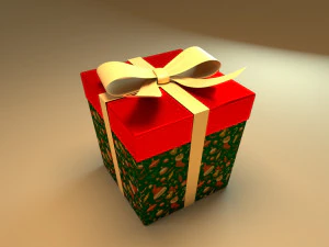 pacote de presentes 01 Modelo 3D