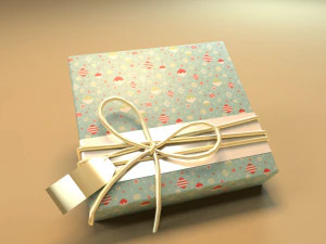 pacote de presentes 01 Modelo 3D