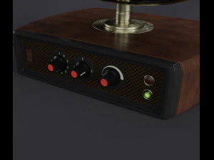 old look tv set 3D Model