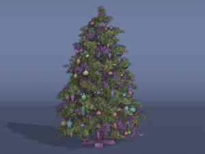 christmas tree Model 3D