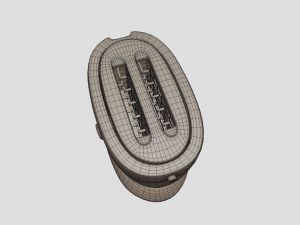 toster Modelo 3D