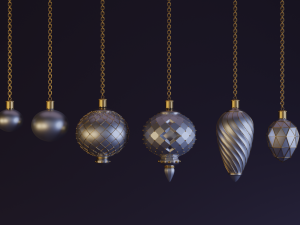 christmas tree toys Modello 3D