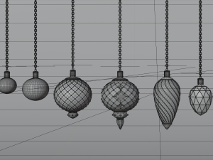 christmas tree toys Modello 3D