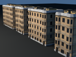 buildings Modèle 3D