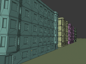 buildings Modèle 3D
