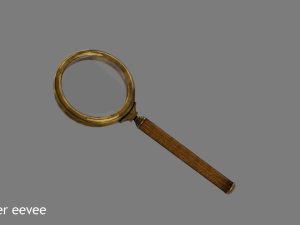 magnifier 3D Model