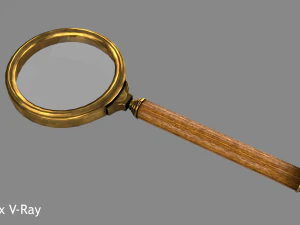 magnifier 3D Model