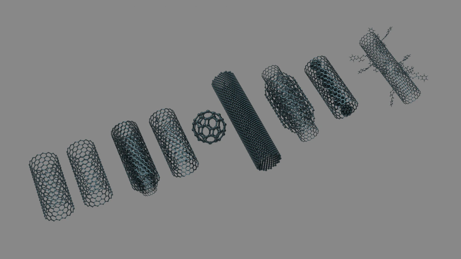 nanotubes 3D Model .c4d .max .obj .3ds .fbx .stl .blend 