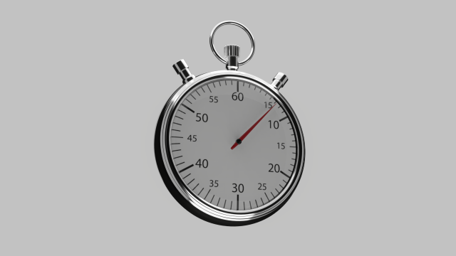stopwatch Model 3D .c4d .max .obj .3ds .fbx .stl .blend 