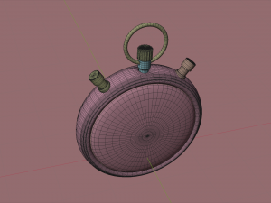 stopwatch Model 3D