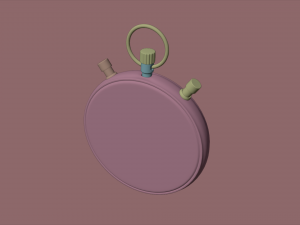 stopwatch Model 3D